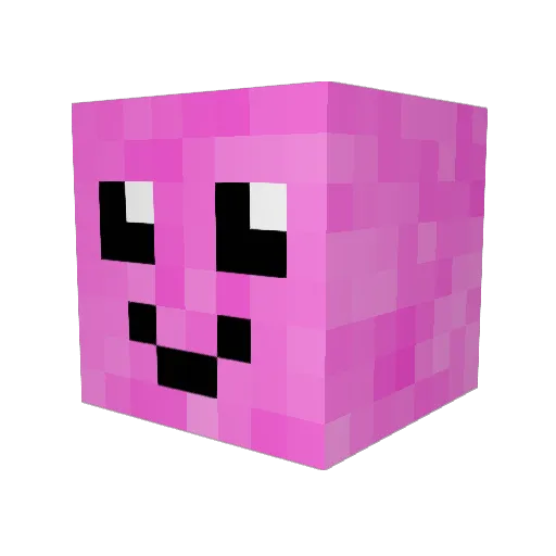 jojo_24 Minecraft avatar head, 3D render