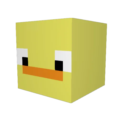 jojo_3008 Minecraft avatar head, 3D render