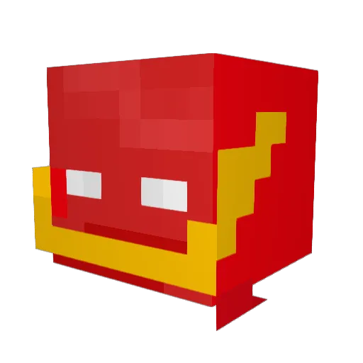 jojodabeast Minecraft avatar head, 3D render