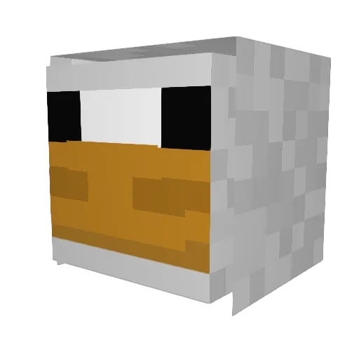 jojodabest007 Minecraft avatar head, 3D render