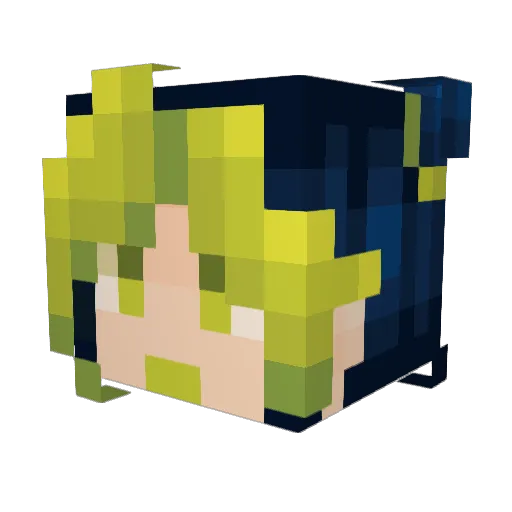 jojodaniel Minecraft avatar head, 3D render