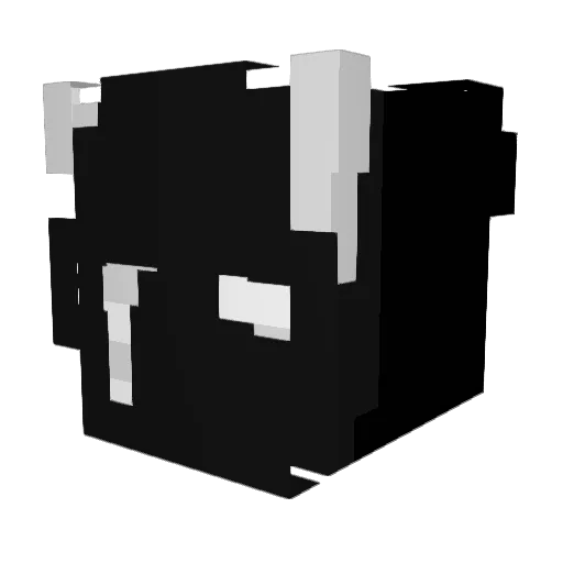 jojodeku26 Minecraft avatar head, 3D render