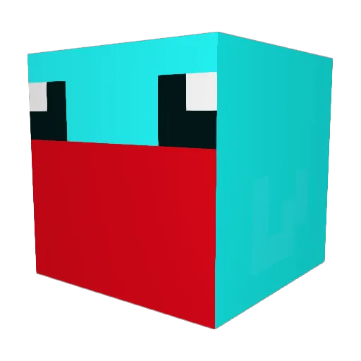 jojohn1056 Minecraft avatar head, 3D render
