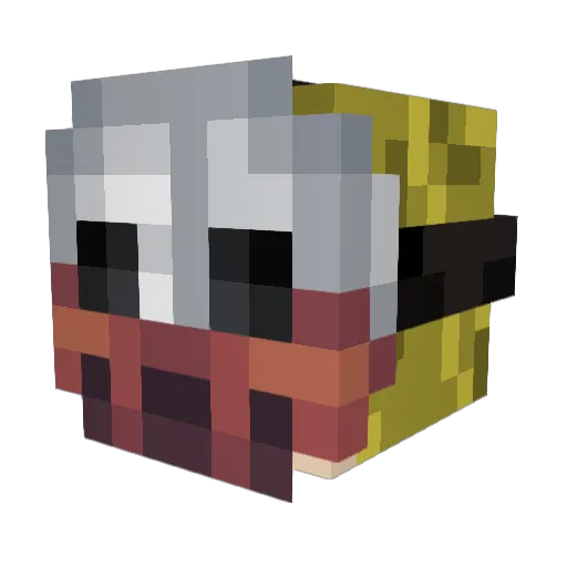 jojojo0309 Minecraft avatar head, 3D render