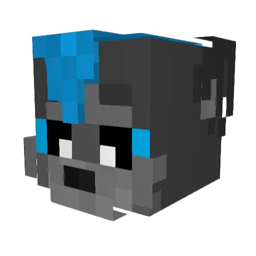 jojojustinus Minecraft avatar head, 3D render