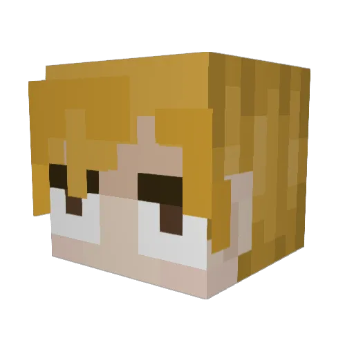 jojoman22 Minecraft avatar head, 3D render