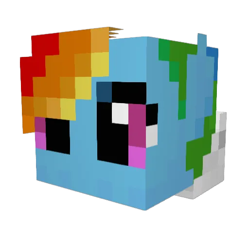 jojomojo5 Minecraft avatar head, 3D render