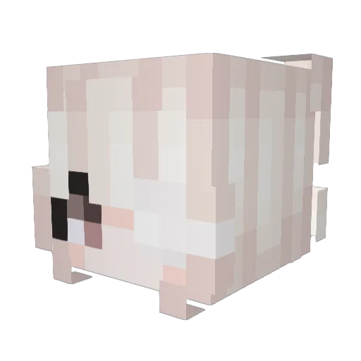 jojomoy Minecraft avatar head, 3D render