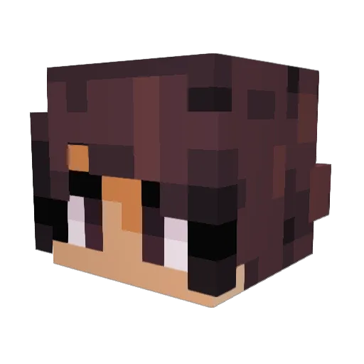 jojonatasx Minecraft avatar head, 3D render