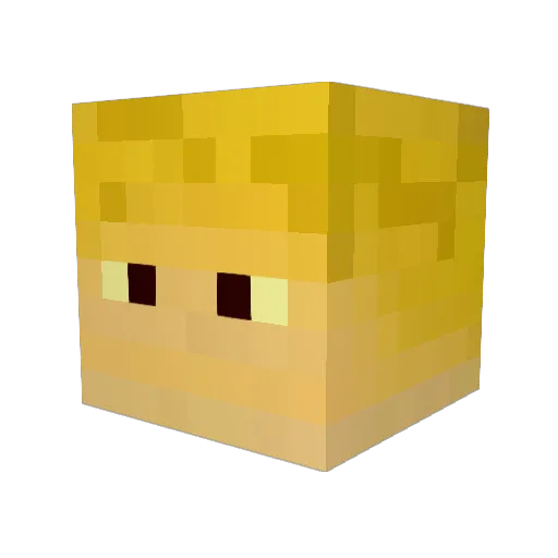 jojoni6 Minecraft avatar head, 3D render