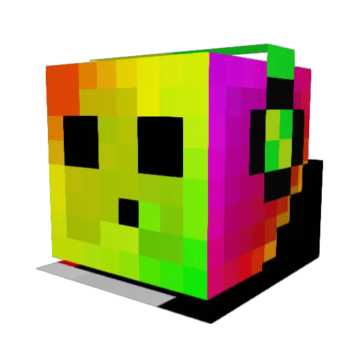 jojoninja8 Minecraft avatar head, 3D render