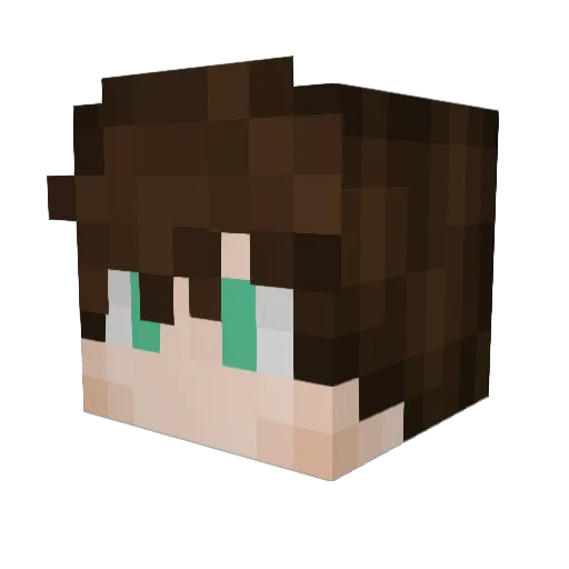 jojoo_5 Minecraft avatar head, 3D render