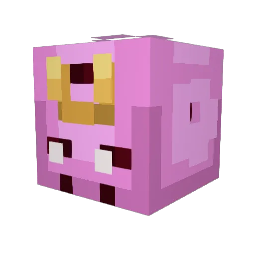 jojosbuu Minecraft avatar head, 3D render