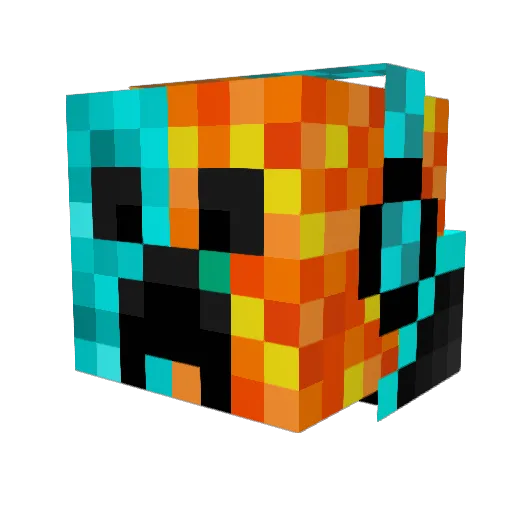 jojosoma Minecraft avatar head, 3D render