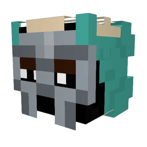 jojotavio Minecraft avatar head, 3D render