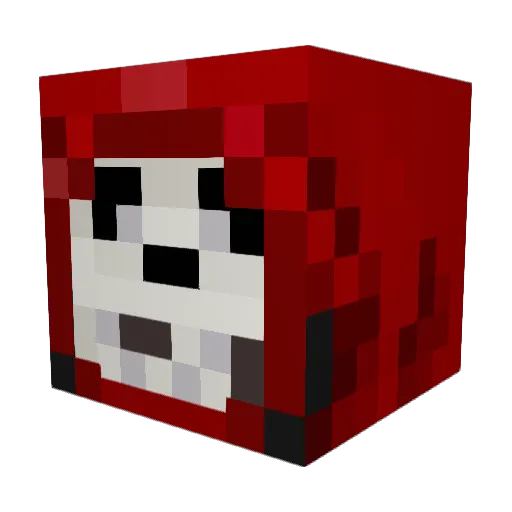 jojuno Minecraft avatar head, 3D render