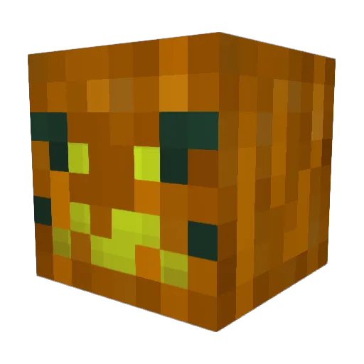 joke9828 Minecraft avatar head, 3D render