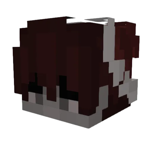 jokerman2000 Minecraft avatar head, 3D render