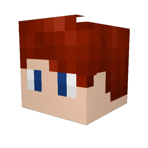 joku_2000 Minecraft avatar head, 3D render