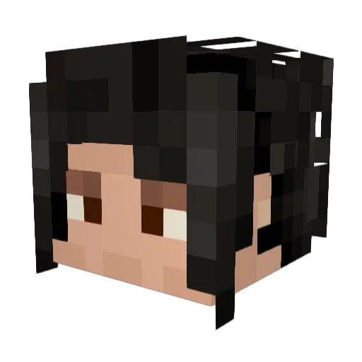 joleboucher Minecraft avatar head, 3D render