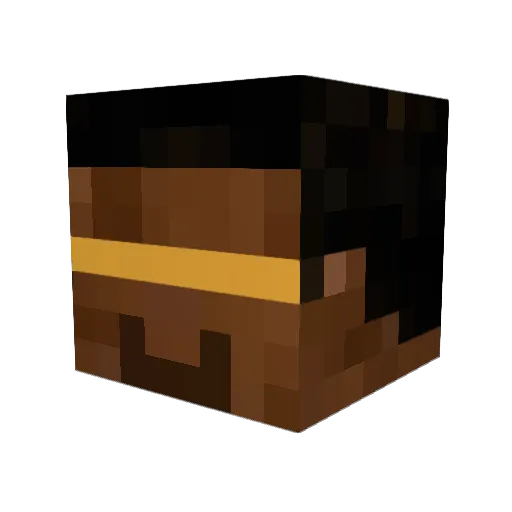 joliner Minecraft avatar head, 3D render