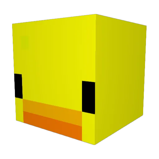 jolleri100 Minecraft avatar head, 3D render