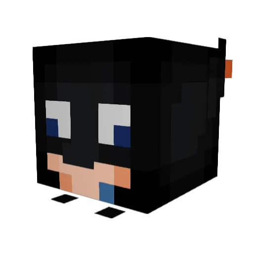 jollyjelly88 Minecraft avatar head, 3D render