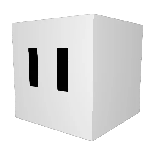 jolu157 Minecraft avatar head, 3D render