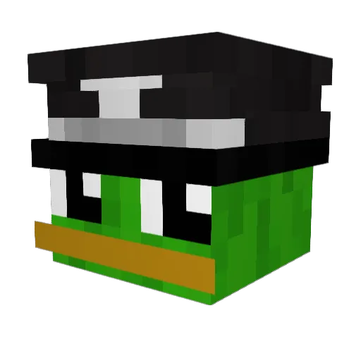 jomama237 Minecraft avatar head, 3D render