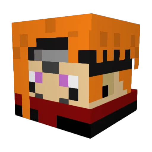 jomaster050 Minecraft avatar head, 3D render
