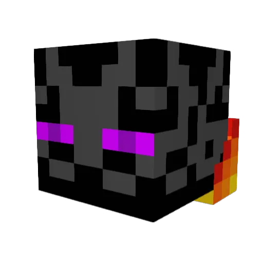 jomathews Minecraft avatar head, 3D render
