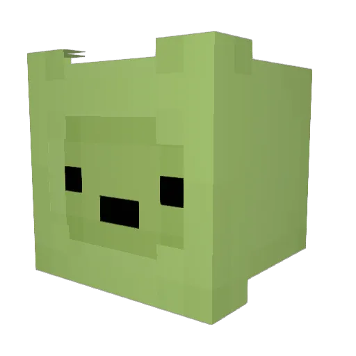 jombb Minecraft avatar head, 3D render