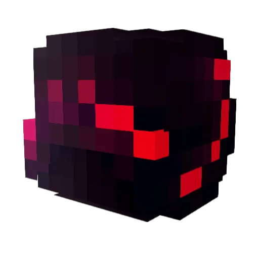 jomijoshock Minecraft avatar head, 3D render