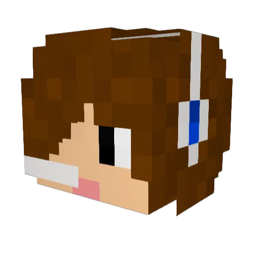 jomin05072 Minecraft avatar head, 3D render