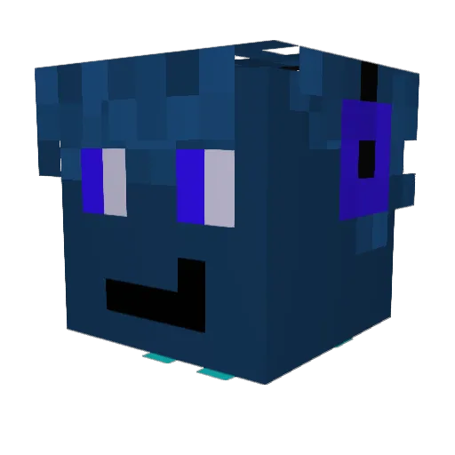 jomit99 Minecraft avatar head, 3D render