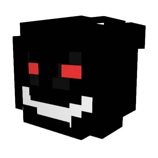 jomixko Minecraft avatar head, 3D render