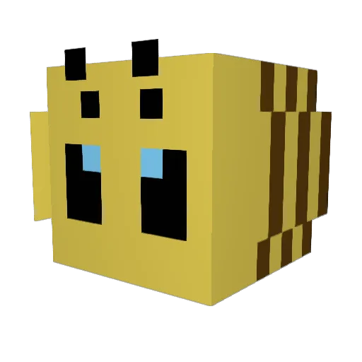 jomschom Minecraft avatar head, 3D render