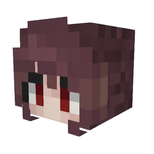 jon1202 Minecraft avatar head, 3D render