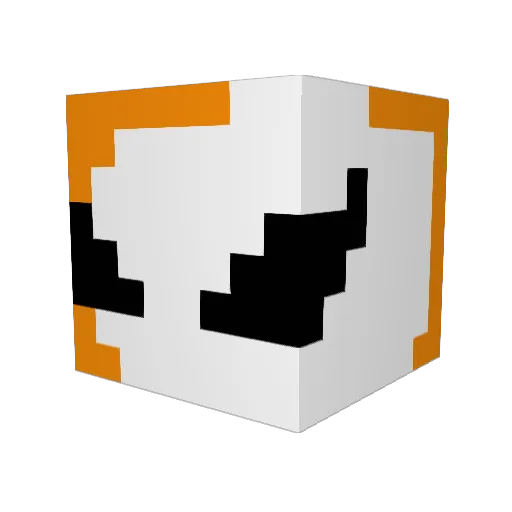 jon8 Minecraft avatar head, 3D render