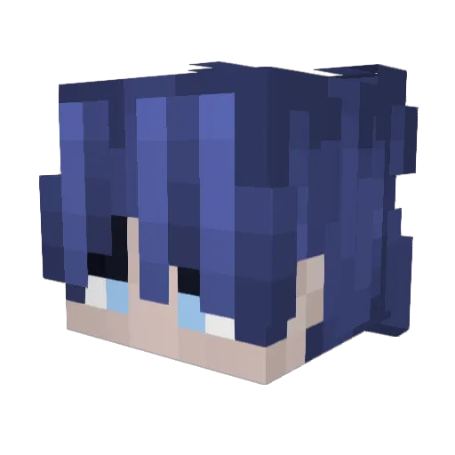 jonaaaia Minecraft avatar head, 3D render