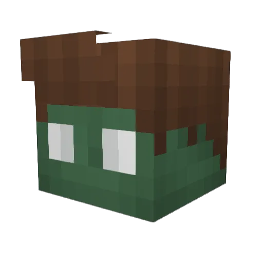 jonaasjonas Minecraft avatar head, 3D render