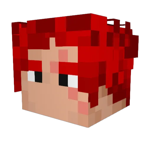 jonah2810 Minecraft avatar head, 3D render