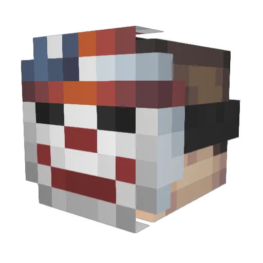 jonahman9 Minecraft avatar head, 3D render