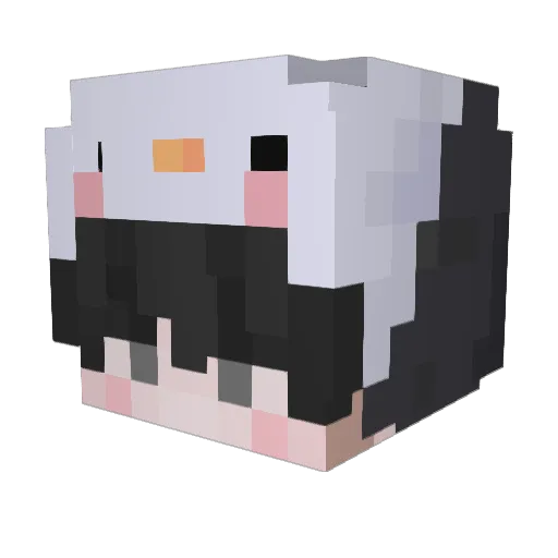 jonahrey Minecraft avatar head, 3D render