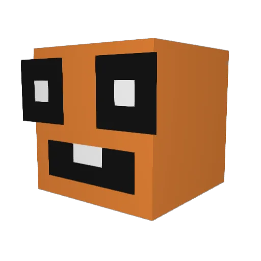 jonalcalde Minecraft avatar head, 3D render