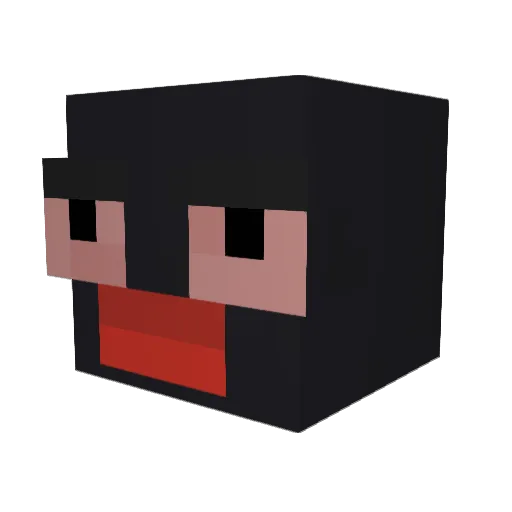 jonar610 Minecraft avatar head, 3D render