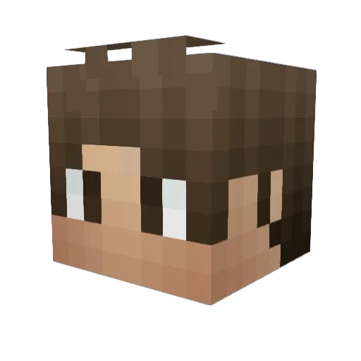 jonas11033 Minecraft avatar head, 3D render
