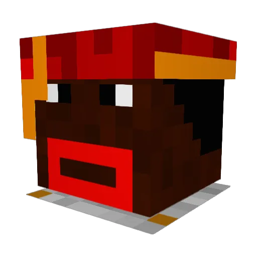 jonas12345611 Minecraft avatar head, 3D render