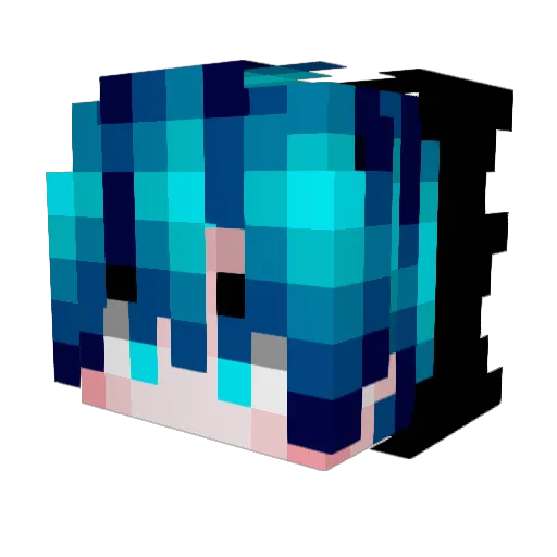 jonas141999 Minecraft avatar head, 3D render