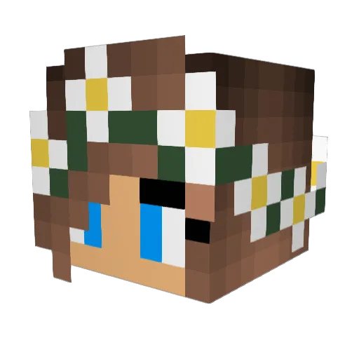 jonasis97 Minecraft avatar head, 3D render